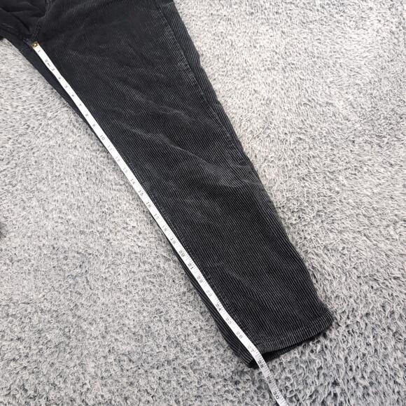 BDG Urban Outfitters Pants Women 30 Gray High Rise Corduroy Mom Casual Straight - Picture 8 of 10